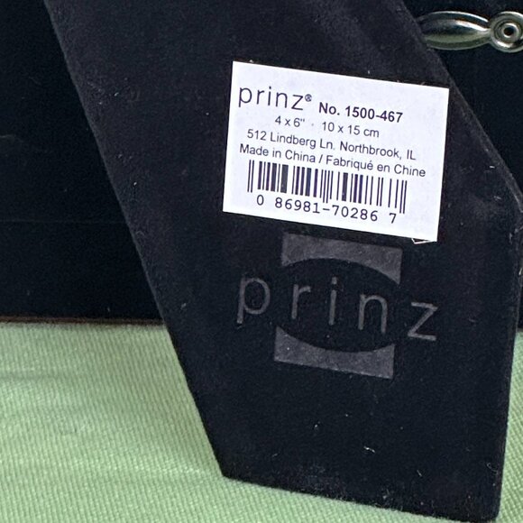 PRINZ WALNUT WOOD 4" X 6" PHOTO PICTURE FRAME:NIB MANDALAY SERIES - Picture 8 of 12